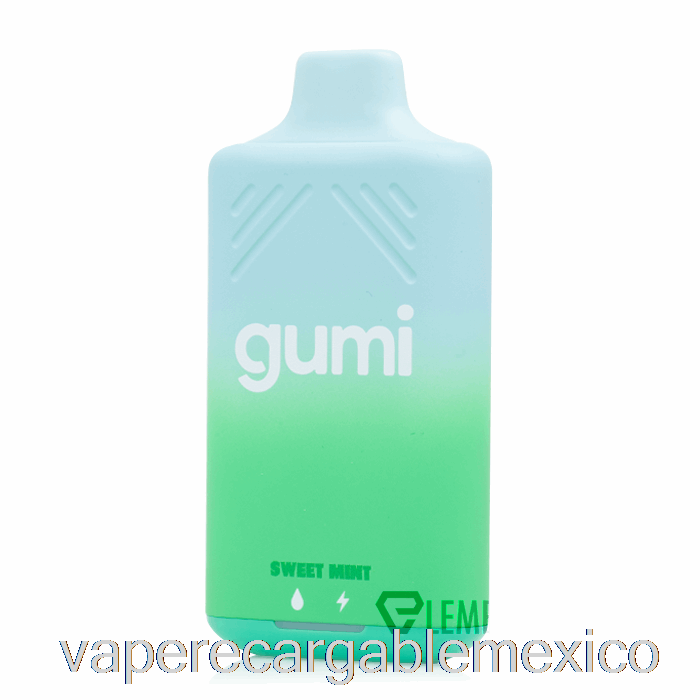 Vape Recargable Gumi Bar 8000 Desechable Dulce Menta